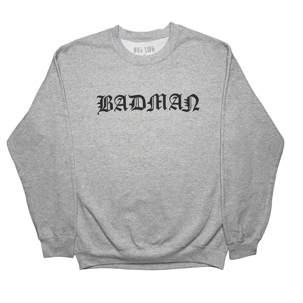 Dua Lipa x Bad Man sweater official merch‎ music